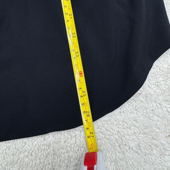 Athleta Women's Black Button Down Sleeveless Collared Blouse Top, Size S - Picture 7 of 8